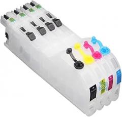 Lc203 Long Refillable Ink Cartridge for Brother J4120 J4420 J4620 J4625 J5320 J5620 J5720 J480DW J680DW J880 J885 with ARC Chip Replacement for OEM New 2026 High for Reliable Electronic Component