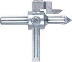 Adjustable Circle Tile Cutter Hole Cutter for Tile Tungsten Drill Bit for Electronic Tool Tile Powe - (Color: Silver)