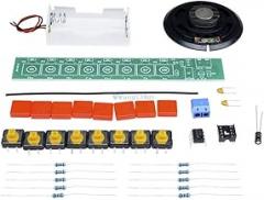 DIY Kit NE555 Component Parts Electronics Electric Piano Organ Module with Battery Box DIY Electronic Kit DC 3-12V