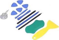 Professional Electronics Opening Pry Tool Kit - Plastic Pudger Opening Triangular Triangular SACE SUCT Cup for Cameras Glasses Watches