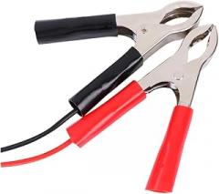 Alligator Clips Jumper Cable Sae to Alligator Clips Adapter 50cm 12-24v 10a 18awg for Motorcycle Car Electronics Led Power