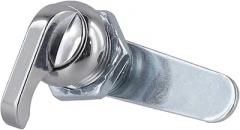 Keyless Cam Lock Distribution Box Rotary Cylinder Lock Zinc Alloy Security Lock for Electronic Cabinet Locker Mailbox Tool Box Furniture with Chrome (16mm)