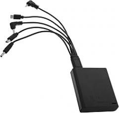 Backup Battery Power Supply Box Emergency Charger for LED Lights and Electronics Portable Design for Safe Boxes and Theft Locks Multiple Connector Options