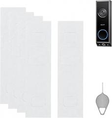 5Pack Double Sided Mounting Tape Compatible with eufy Security Video Doorbell E340/C31,Doorbell Mount No Drill,Video Doorbell Adhesive Tape Stick Mount,Apartment Door Bell Kits