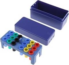 Professional Endo Box Gutta Percha Dis Case - Autoclavable 18 Holes Teeth Tool Case for Hygienic Storage - Dental Supplies Essential for Procedures