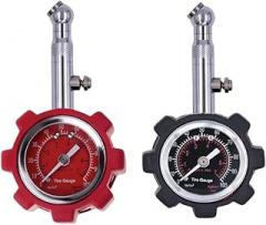 Car Truck Air Tire Monltor Tyre Gauge Air Pressure Gauge Dial Trackier Metier 0-100 PSI Tester Tool for Car Motorcycle Truck New 2026 High for Reliable Electronic Component