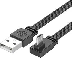 Up Down Left Right Angled 90 DeGrrie USpB Micro USpB Male to USpB Male Data Charge C0innector Cable 15cm 30cm 50cm 100cm for Tablet New 2026 High for Reliable Electronic Component