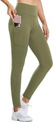 baleaf Women's Fleece Lined Leggings Water Resistant Thermal Winter Warm Tights High Waisted with Pockets Running Gear