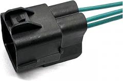 3 Pin 7.8mm Female Male Auto Waterproof Wire Harness Connectors Electronic Fan Plug MG642292-5 MG652290-5 KLOOKY(Lavender,1 Set)