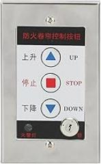 Fireproof Electronic Lock Box Rolling Shutter Door Control Switch Box Rolling gate Garage Door Electric Door Remote Control Lifting Switch (Size : 3 Keys for Electronic Lock)