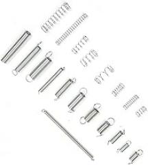 200pcs Galvanized Extension Spring Set Springs for Automotive Electronics and Appliances Spiral Assortment
