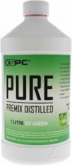 XSPC Pure Premix Distilled PC Coolant, 1 Liter, UV Green