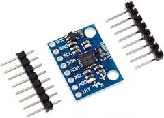 GY-521 MPU6050 Sensor Module 3 Axis Gyroscope Sensors Accelerometer 6DOF W/Pins Dc 3-5V Black/Yellow Tantalum Capacitor New 2025 for Arrival High Reliable Electronic Component, Stable Performance