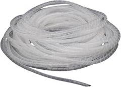 Cable Sleeve Winding Pipe Spiral Wrapping Transparent/Black Wire Organizer Sheath Tube 4-30MM Plastic Tape Management Protector New 2026 High for Reliable Electronic Component