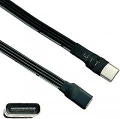 USB C to USB C Cable Male to Female Cable 18W Charging Sync Data Transfer Cord 480mbps for Electronic Devices