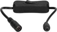 EVTSCAN DC Switch,Extension Cable 20AWG Electronic Accessories for Light Water Pump 12V/24V