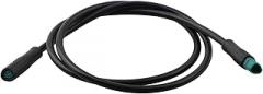 Electric Bicycle Ebike 5 Pin Display Extension Cable, Waterproof IP65 ABS Material 605Mm Line Length for Bafang Components Bicycle Electronics Accessory, Black