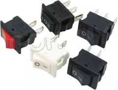 10Pcs Push Button Switch 10x15mm 2Pin 3pin 3A 250V KCD11 Snap-in On Off Boat Rocker 10MM*15MM Black Red White Spst New 2025 for Arrival High Reliable Electronic Component, Stable Performance