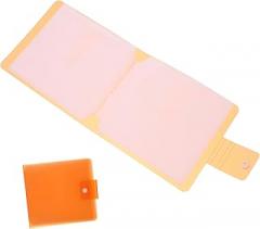 1pc Capacity Portable Dvd Storage Case Compact CD Container for Home Travel Shock Resistant Design Space Saving Organizer for Easy Access to Discs