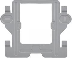 Universals Video Intercoms Mount Bracket High Compatibility for KH6360-C KH6350-CX1 Models Easy Installation Aluminum Alloy Surfaces Mounting Bracket