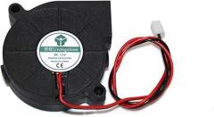 3D Printer Fan 5015 Air Blower 5V 12V 24V Air Ventilation Blower Exhaust Fan RV Yacht Battery Ventilation Exhaust Fan(5015 12v)