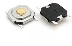 100pcs Momentary Tactile Push Button Switch Kit Compact Design for Electronics Projects Versatile Push Button for DIY Crafts and Circuit Board Repairs