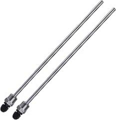 2Pcs Thermowell 1/2inch Thread for Temperature Sensors Immersions Sleeve Pocket Stainless Steel Solar Accessories Temperature Sensors Sleeve