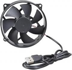 5V USB PC Router Fan 92MM Cooling Fan Brushless Portable Cooling Fan Replacement for Router Modem TV Box Electronic