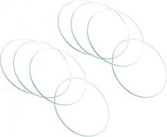 Watch Crystal Len Glass, 26.5mm Dia. Optical Glass Single Dome Face Crystals Replacement Lens Clear - (Applications: for Watchmaker Repair Electronic Mechanical Watch), 8-Pieces