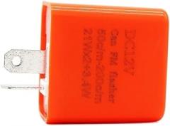 5pcs 2 Pin Motorcycle Flasher Modify Electronic for Signal Motorcycle Indicator 12V LED Relay Resistor Motorbike Working Power