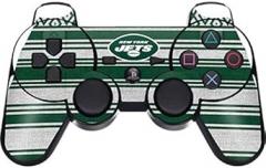 Skinit Decal Gaming Skin Compatible with PS3 Dual Shock Wireless Controller - Officially Licensed NFL New York Jets Trailblazer Design