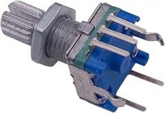 1pcs 15mm/20MM Half Shaft EC11 Rotary Encoder Audio Digital Potentiometer Switch Handle D-Axis Type D New 2025 for Arrival High for Reliable Electronic Component, Precision, Stable Performance