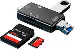 OTG SD Card Reader Flash Drive Smairt Memory Card Reader Type C Cardreader Type C Adaptier USpB2.0 TF Card Adaptier Micro New 2026 High for Reliable Electronic Component