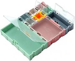 Electronics Components Storage Box IC Storage Box Container Color Random Multipurpose Storage Box Useful