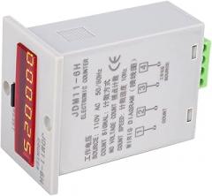 Sonew JDM11-6H No Voltage LED Electronic Counter Relay, 6 Digits Display for Accurate Counting, Broad Range 0-999999, Easy Installation, Suitable for Various Input Counts