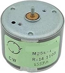 M25E-1 R-14 25mm Electronic Starter DC 3V 5V 6V 9V 12900RPM Round Spindle Electronic Starter Metal Brush DIY Hobby Toy Model Motor Drivers