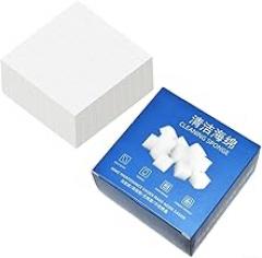 Electronics Cleaning Sponge Set for PCB Motherboard Solder Flux and Oil Removal, Camera Lens and Phone Screen Cleaner, 500 Pcs White Portable Sponges for Maintenance