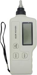 Vibration Meter, Professional Digital Vibration Meter 0.1~199.9m/s LCD Electronic Vibration Frequency Analyzer Tester Handheld Vibrometer for HVAC, Motors, Engines