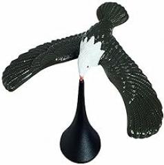 Toysmith Magic Party Trick Balancing Eagle Bird Toy (7-Inch), For Boys & Girls Ages 5+