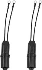 AYLIFU 2 PCS Outdoor TV Antenna Connector Outdoor TV Antenna Matching Transformer Balun VHF/UHF/FM 300 ohm to 75 ohm Adapter