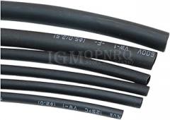 5Trackier Metiers/Lot Heat Shrinkable Tube 1mm 1.5mm 2mm 3mm 4mm 5mm 6mm Black Insulation Sleeve New 2026 High for Reliable Electronic Component, Precision, Stable Performance