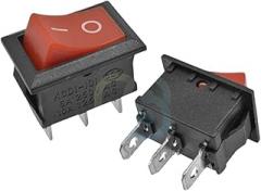 ON-Off 3pin 25Pcs/lot KCD1 Rocker Switch Power 2 Position ON-Off-ON 3 2Pins 3Pins 4Pins 6Pins 6A 250VAC/ 10A 125VAC New 2025 High for Reliable Electronic Component