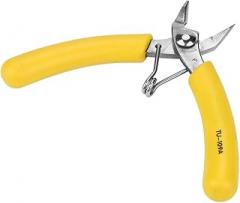 Yosoo Versatile 5 Inch Electronic Diagonal Decorative Teeth Cable Side Cut by Nipper Wire Cutter, Suitable for Different Electrical Applications (TU-109A)