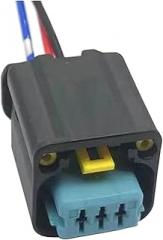 1/3 Pin FCI Auto Crankshaft Plug 1801179-1 1801179 Waterproof Electronic Connector With 15cm Wire(3p female A,1 set)