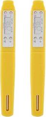 2pc Candy Thermometers, Digital Food Cooking Thermometer, Stainless Steel Instant Read Meat Thermometer Automatic Calibration Pen for BBQ Grill Smoker Milk and Water, 5.9 * 0.8 * 0.5in