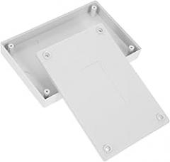 Portable Small Plastic Electronic Junction Box with Hidden Storage Compartment for Valuables Discreet Secret Money Holder with Lightweight Design for Travel and Everyday Use