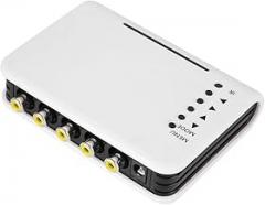 Acouto CCTV Video Quad Splitter Switcher System Kit - 4 Channel Processor with Memory Function & Display Modes