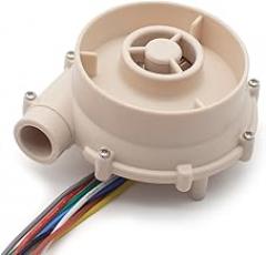 12V/24V Micro Brushless DC Air Blower, Electric Centrifugal Fan Industrial High Pressure High Speed Blower Diameter 70MM WM7040 (24V)