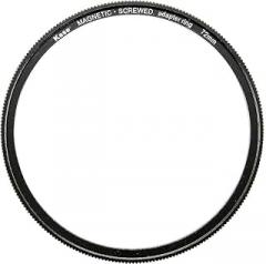 Kase 72mm DIY Female Adapter Ring Converts Conventional Screw-in Filter to Magnetic