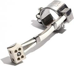 Band Heater Mica Electronic Band Heater Inner Dia.55mm Heating Element 260W-360W Plastic Injection Machine Height 50/55/60/65/70mm(Gold,220V_260W 55X50MM(IDXH))